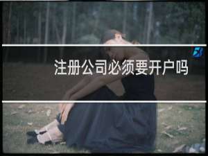 注册公司必须要开户吗