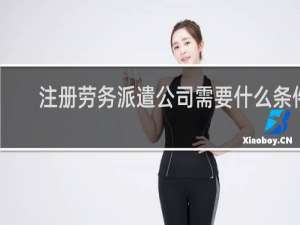 注册劳务派遣公司需要什么条件