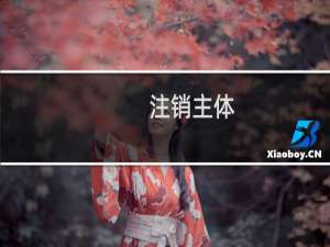 注销主体--管局审核中 备案核验编号: