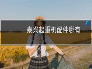 泰兴起重机配件哪有