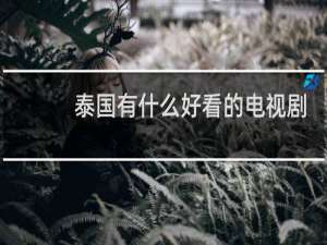 泰国有什么好看的电视剧