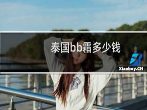 泰国bb霜多少钱