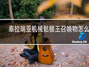 泰拉瑞亚机械骷髅王召唤物怎么做