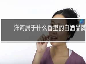 洋河属于什么香型的白酒品牌