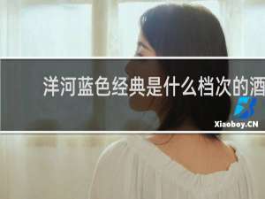 洋河蓝色经典是什么档次的酒