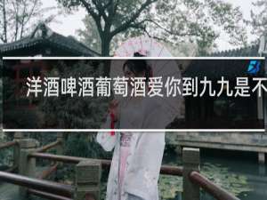 洋酒啤酒葡萄酒爱你到九九是不是