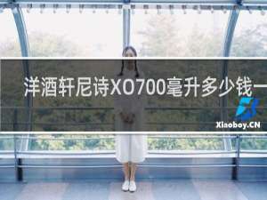 洋酒轩尼诗XO700毫升多少钱一瓶