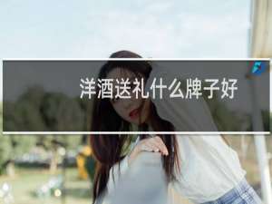 洋酒送礼什么牌子好