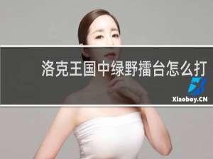 洛克王国中绿野擂台怎么打