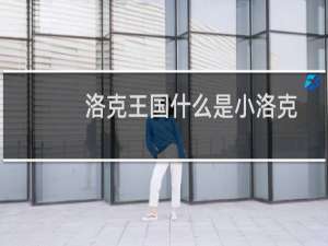 洛克王国什么是小洛克