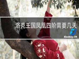 洛克王国凤凰四阶需要几天