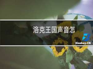 洛克王国声音怎