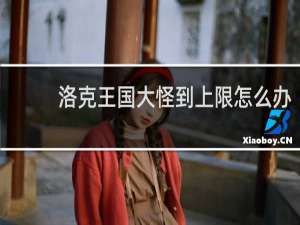 洛克王国大怪到上限怎么办