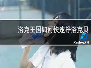 洛克王国如何快速挣洛克贝
