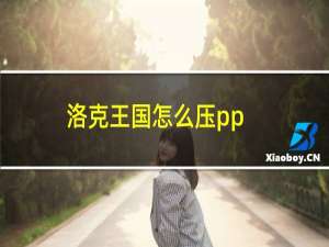 洛克王国怎么压pp