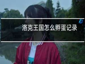 洛克王国怎么孵蛋记录