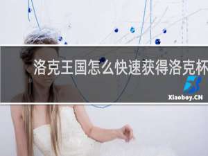 洛克王国怎么快速获得洛克杯