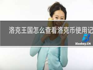 洛克王国怎么查看洛克币使用记录