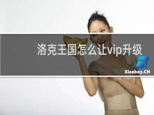 洛克王国怎么让vip升级