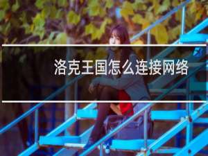 洛克王国怎么连接网络