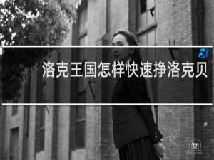 洛克王国怎样快速挣洛克贝