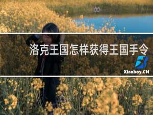 洛克王国怎样获得王国手令