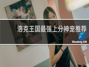 洛克王国最强上分神宠推荐