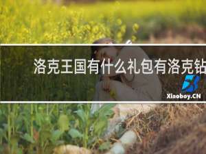 洛克王国有什么礼包有洛克钻