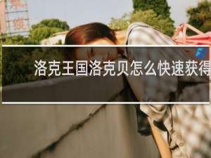 洛克王国洛克贝怎么快速获得