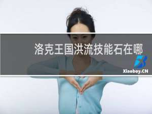 洛克王国洪流技能石在哪