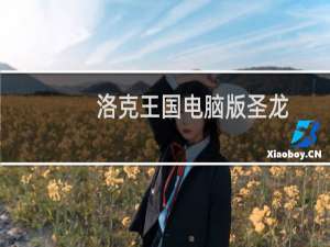 洛克王国电脑版圣龙