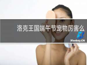 洛克王国端午节宠物厉害么