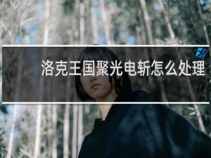 洛克王国聚光电斩怎么处理