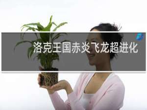 洛克王国赤炎飞龙超进化