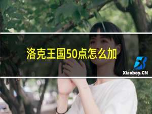 洛克王国50点怎么加