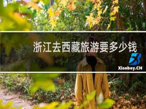 浙江去西藏旅游要多少钱