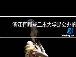 浙江有哪些二本大学是公办的（浙江有哪些二本大学）