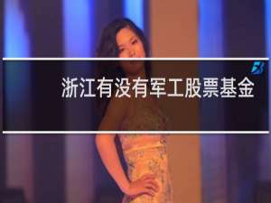 浙江有没有军工股票基金