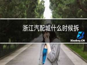 浙江汽配城什么时候拆