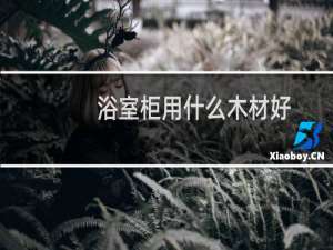 浴室柜用什么木材好