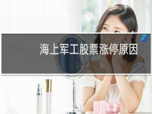 海上军工股票涨停原因