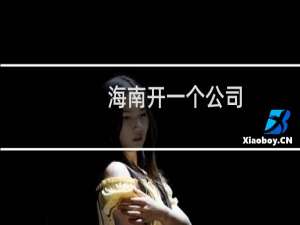 海南开一个公司