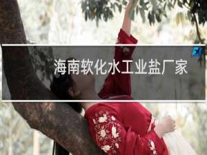 海南软化水工业盐厂家