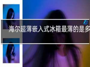 海尔超薄嵌入式冰箱最薄的是多少