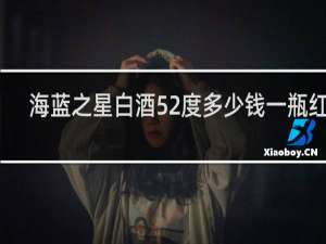 海蓝之星白酒52度多少钱一瓶红瓶