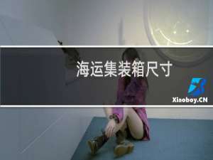 海运集装箱尺寸