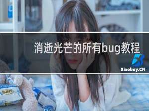 消逝光芒的所有bug教程