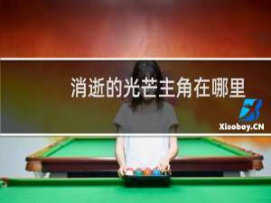 消逝的光芒主角在哪里