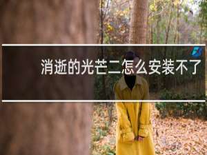 消逝的光芒二怎么安装不了