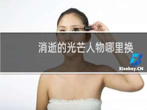 消逝的光芒人物哪里换